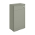 Signature Umea Back to Wall WC Toilet Unit 500mm Wide - Matt Olive Green