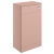 Signature Umea Back to Wall WC Toilet Unit 500mm Wide - Matt Antique Rose