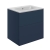 Signature Umea Wall Hung 2-Drawer Vanity Unit with Basin 610mm Wide - Matt Deep Blue | Thumbnail Image