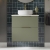 Signature Umea Wall Hung 2-Drawer Vanity Unit 590mm Wide - Matt Olive Green