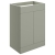 Signature Umea Floor Standing 2-Door Vanity Unit (No Top) 590mm Wide - Matt Olive Green