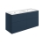 Signature Umea Wall Hung 4-Drawer Vanity Unit with Basin 1210mm Wide 0TH - Matt Deep Blue