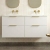 Signature Umea Wall Hung 4-Drawer Vanity Unit with Basin 1210mm Wide 0TH - Matt White | Thumbnail Image