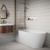 Signature Vanguard Back to Wall Freestanding Bath