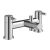 Signature Gravity Bath Shower Mixer Tap with Shower Kit - Chrome