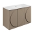 Signature Venice Floor Standing 2-Door Vanity Unit with 1TH Basin 1000mm Wide - Matt Taupe | Thumbnail Image