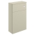 Signature Verge Back to Wall WC Toilet Unit 503mm Wide - Matt Cotton