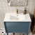 Signature Verge Wall Hung 2-Drawer Vanity Unit with Thin Edge Basin 615mm Wide 0TH - Matt Storm Blue | Thumbnail Image