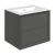 Signature Verge Wall Hung 2-Drawer Vanity Unit with Thin Edge Basin 615mm Wide 0TH - Matt Clay | Thumbnail Image