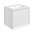 Signature Verge Wall Hung 2-Drawer Vanity Unit with Thin Edge Basin 615mm Wide 0TH - Matt White | Thumbnail Image
