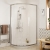 Signature Verve 2-Door Easy-Fit Offset Quadrant Shower Enclosure with Tray - 6mm Glass | Thumbnail Image