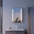 Signature Violet Front-Lit LED Bathroom Mirror with Demister Pad 700mm H x 500mm W | Thumbnail Image
