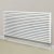 S4H Chaucer Double Horizontal Radiator 538mm H x 920mm W - White