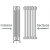 EcoRad Legacy Vertical 3 Column Radiator 1800mm H x 519mm W - RAL