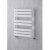 S4H Milton Flat Panel Heated Towel Rail 655mm H x 500mm W - White