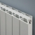 Supplies4Heat Paxton Horizontal Aluminium Designer Radiator