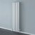 EcoRad Concept Double Vertical Designer Radiator 1820mm H x 420mm W - White