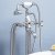 Delphi Henbury KC Freestanding Bath Shower Mixer Tap with Shower Kit - Chrome