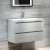 Delphi Linea Wall Hung 2-Drawer Vanity Unit with Basin 800mm Wide - Gloss White