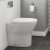 Delphi Marbella Back To Wall Toilet 550mm Projection - Soft Close Seat