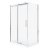 Delphi Vodas 8 Frameless Sliding Shower Door 1700mm Wide - 8mm Glass