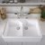 The 1810 Company Argilla 2 Bowl Fireclay Kitchen Sink 800mm Wide - White
