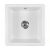 The 1810 Company Argilla 1 Bowl Fireclay Kitchen Sink 450mm Wide - White