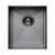 The 1810 Company Axixuno 355/150U 2.0 Bowl Undermount Kitchen Sink - Gun Metal | Thumbnail Image