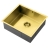 The 1810 Company Axixuno 450U 1.0 Bowl Stainless Steel Undermount Kitchen Sink 490mm x 440mm | Thumbnail Image