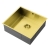 The 1810 Company Axixuno 450U 1.0 Bowl Quartz Undermount Kitchen Sink - Gold Brass