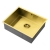 The 1810 Company Axixuno 500U 1.0 Bowl Undermount Kitchen Sink - Gold Brass | Thumbnail Image