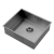 The 1810 Company Axixuno 500U 1.0 Bowl Stainless Steel Quartz Undermount Kitchen Sink 530mm x 450mm | Thumbnail Image