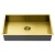 The 1810 Company Axixuno 700U 1.0 Bowl Undermount Kitchen Sink - Gold Brass