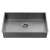 The 1810 Company Axixuno 700U 1.0 Bowl Quartz Undermount Kitchen Sink - Gun Metal | Thumbnail Image