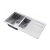 The 1810 Company Bordouno 150i 1.5 Bowl Kitchen Sink - Left Handed