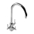 The 1810 Company Curvato Trio Water Filter Kitchen Sink Mixer Tap - Chrome