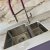 The 1810 Company Luxsoplusduo25 340/160U 1.5 Bowl Undermount Kitchen Sink - Left Handed | Thumbnail Image