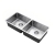 The 1810 Company Luxsoplusduo25 450/450U 2.0 Bowl Undermount Kitchen Sink - Stainless Steel