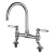 The 1810 Company Moulins Classic 2 Hole Design Kitchen Sink Mixer Tap - Chrome