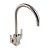 The 1810 Company Ruscello Square Body Kitchen Sink Mixer Tap - Brushed Steel
