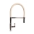 The 1810 Company Spirale Knurled Chrome Spout Sink Mixer Tap with Flexible Hose - Latte | Thumbnail Image