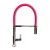 The 1810 Company Spirale Chrome Spout Sink Mixer Tap with Flexible Hose - Hot Pink