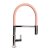 The 1810 Company Spirale Chrome Spout Sink Mixer Tap with Flexible Hose - Pastel Pink