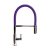 The 1810 Company Spirale Brushed Steel Spout Sink Mixer Tap with Flexible Hose - Indigo | Thumbnail Image