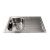 The 1810 Company Veloreuno 860i 1.0 Bowl Kitchen Sink - Stainless Steel