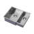 The 1810 Company Zenduo15 340/180U 1.5 Bowl Undermount Kitchen Sink - Left Handed | Thumbnail Image