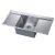 The 1810 Company Zenuno 45 I-F DEEP 1.0 Bowl Kitchen Sink - Stainless Steel