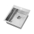 The 1810 Company Zenuno15 400 I-F 1.0 Bowl Kitchen Sink - Stainless Steel