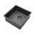 The 1810 Company Zenuno15 400U 1.0 Bowl Undermount Kitchen Sink - Gun Metal | Thumbnail Image