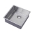 The 1810 Company Zenuno15 400U 1.0 Bowl Stainless Steel Undermount Kitchen Sink 440mm x 440mm | Thumbnail Image